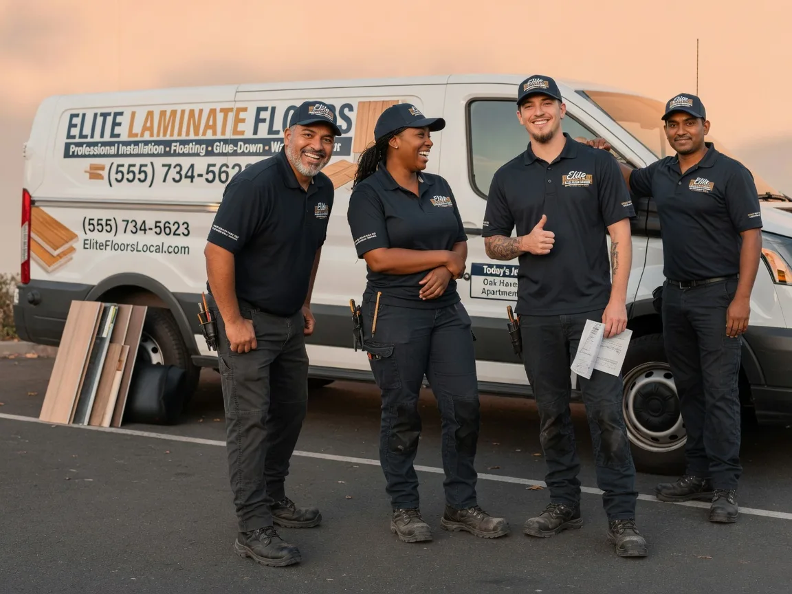 Laminate flooring installation company in Broadlands, IL